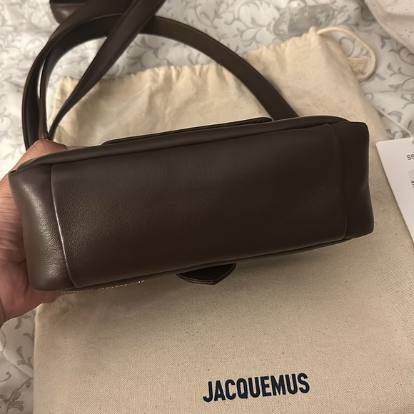 Jacquemus Brown Leather Women's Bag - Picture 10 of 13